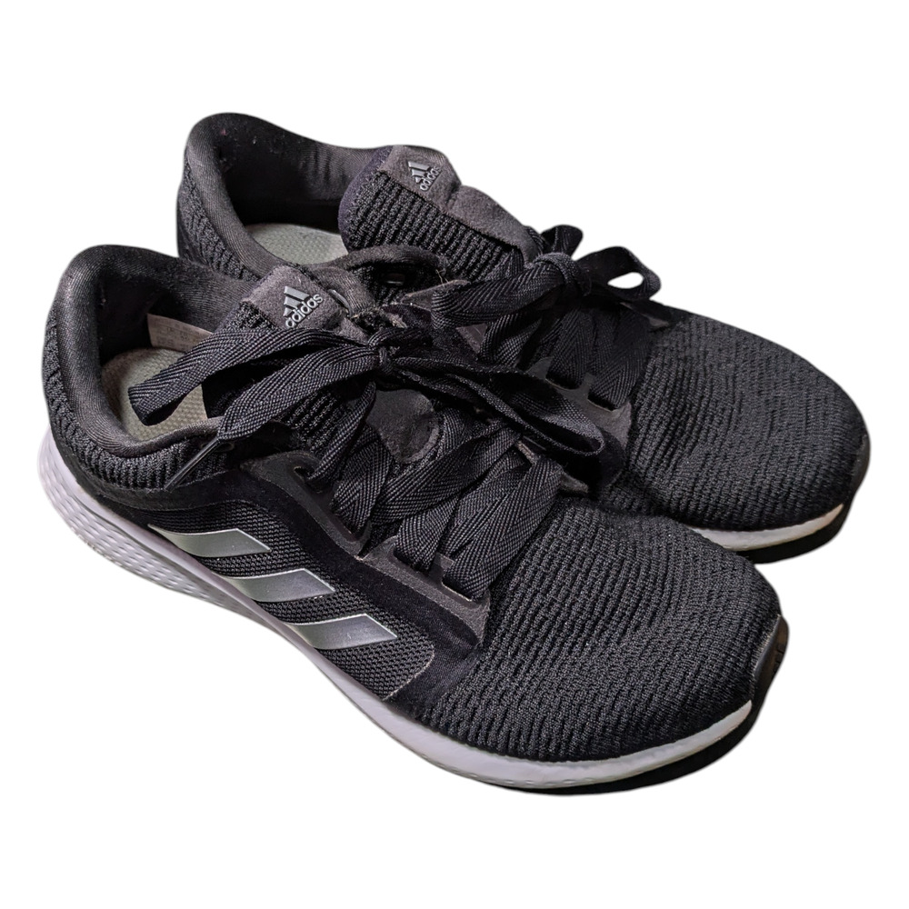 Adidas Edge Lux 4 Black White G58480 Primegreen Running Shoes Women's Size 8